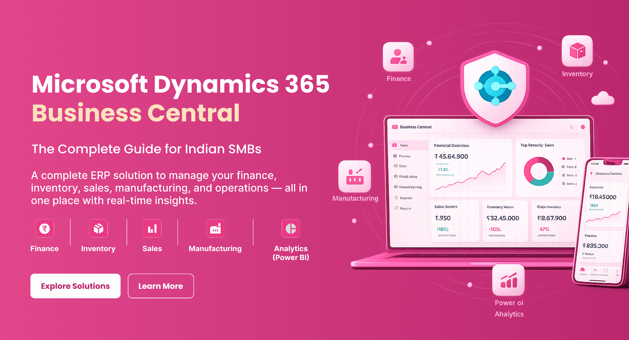 Microsoft Dynamics 365 Business Central-The Complete Guide for Indian SMBs